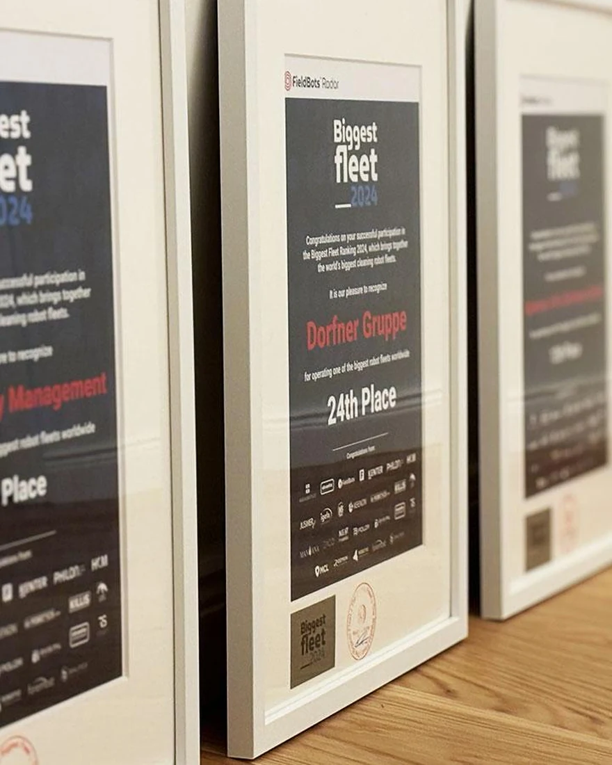 The Biggest Fleet — award handover