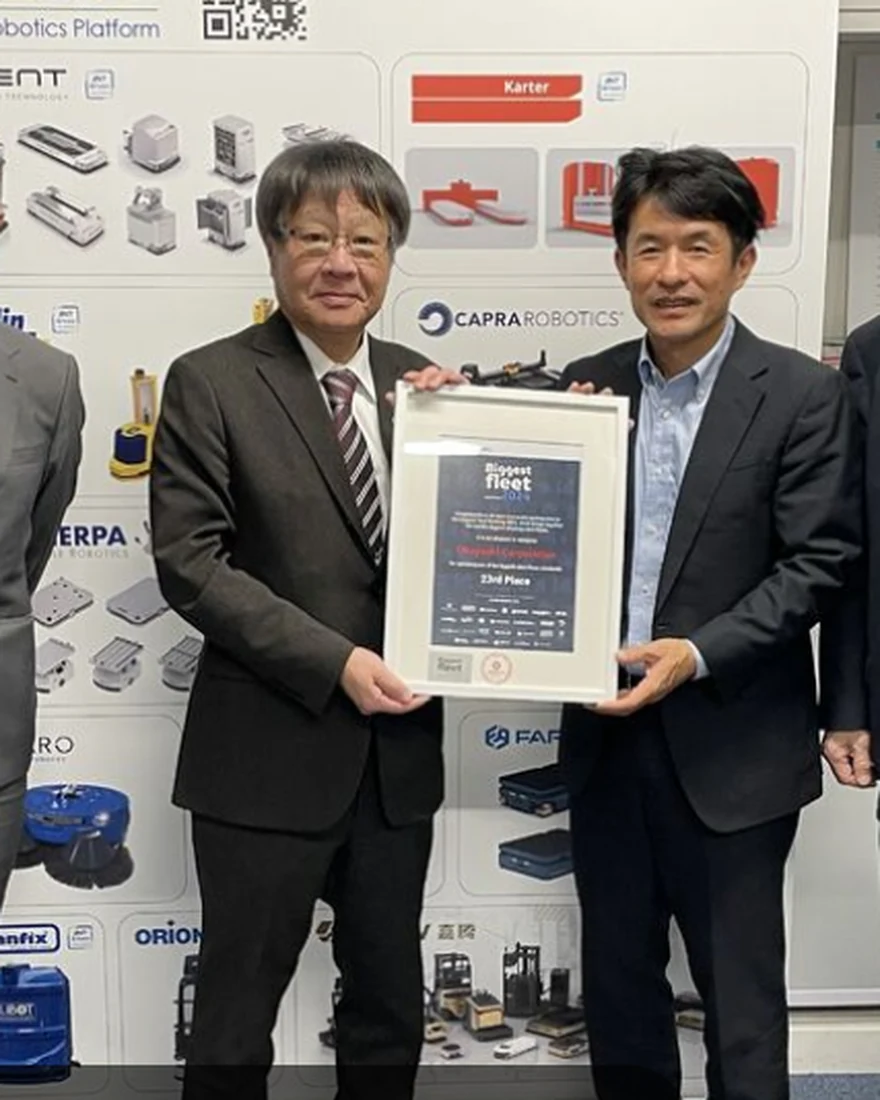 The Biggest Fleet — award handover